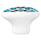 Bouton De Porte En Céramique Style imitation marocain mignon (Côté)
