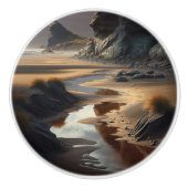 Bouton De Porte En Céramique Sunset (Devant)