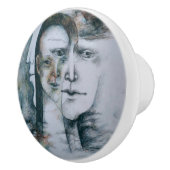 Bouton De Porte En Céramique Surréalisme numérique original  (Droite)