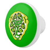 Bouton De Porte En Céramique Symbole celtique (Droite)