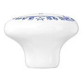 Bouton De Porte En Céramique Symbole franc-maçonnerie (Côté)