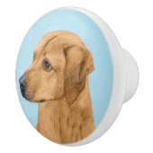 Bouton De Porte En Céramique Tableau Rhodesian Ridgeback - Art Chien original (Droite)