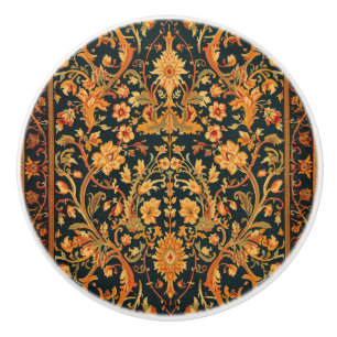 Bouton De Porte En Céramique Tapis de William Morris Holland Park motif vintage