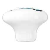 Bouton De Porte En Céramique Teddy Bear Race Kids (Côté)