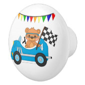 Bouton De Porte En Céramique Teddy Bear Race Kids (Droite)