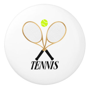 Bouton De Porte En Céramique Tennis