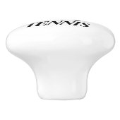 Bouton De Porte En Céramique Tennis (Côté)