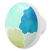 Bouton De Porte En Céramique Terre rustique tonique (Droite)