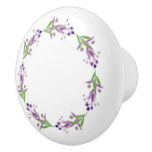 Bouton De Porte En Céramique Terre rustique Wreath (Droite)