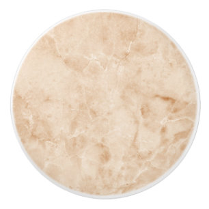 Bouton De Porte En Céramique Texture crémeuse en marbre