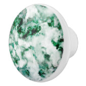 Bouton De Porte En Céramique Texture marbrée de quartz (Droite)