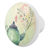 Bouton De Porte En Céramique Thé de floraison (Droite)