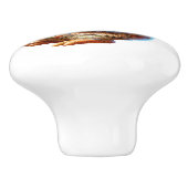 Bouton De Porte En Céramique Thème de poulet en céramique (Côté)