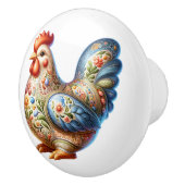 Bouton De Porte En Céramique Thème de poulet en céramique (Droite)