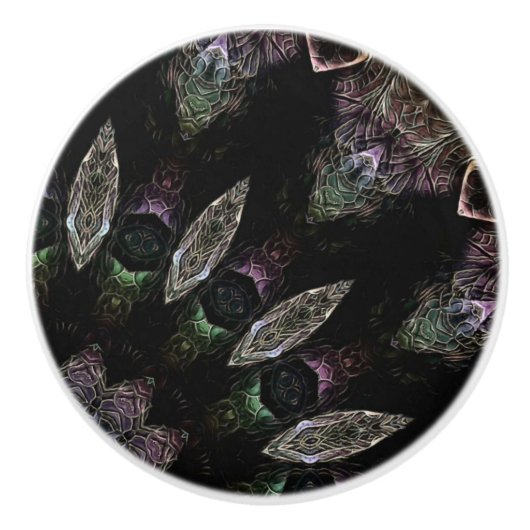 Bouton De Porte En Céramique Theo (Devant)