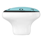 Bouton De Porte En Céramique Time for Love Ceramic Knob (Côté)