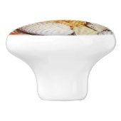 Bouton De Porte En Céramique Tiroir de coquillages (Côté)