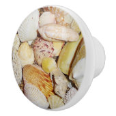 Bouton De Porte En Céramique Tiroir de coquillages (Droite)