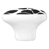 Bouton De Porte En Céramique "Tiroir en céramique sur mesure élégant" (Côté)