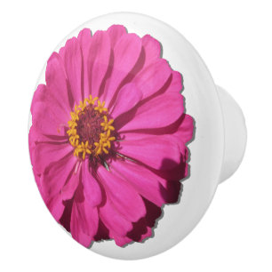Bouton De Porte En Céramique Tiroir en céramique / Tige de porte - Magenta Zin