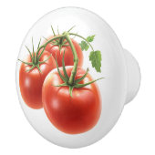 Bouton De Porte En Céramique Tomates rustiques (Droite)
