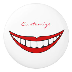 Bouton De Porte En Céramique Tonnerre de Big Smile