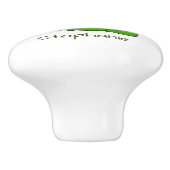 Bouton De Porte En Céramique Tortoise Design Personalised (Côté)