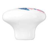 Bouton De Porte En Céramique Tortue de mer (Côté)