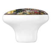 Bouton De Porte En Céramique Traditions du commerce ancien, Jérusalem (Côté)