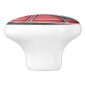 BOUTON DE PORTE EN CÉRAMIQUE TRAIN À VAPEUR (Côté)