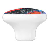 BOUTON DE PORTE EN CÉRAMIQUE TRAIN STATIONS (Côté)