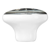 BOUTON DE PORTE EN CÉRAMIQUE TRAINS À VAPEUR (Côté)