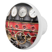 BOUTON DE PORTE EN CÉRAMIQUE TRAINS À VAPEUR (Droite)