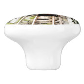 BOUTON DE PORTE EN CÉRAMIQUE TRAINS À VAPEUR (Côté)