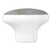 Bouton De Porte En Céramique Travertine Ceramic Knob (Côté)