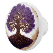 Bouton De Porte En Céramique Tree of Life (Droite)
