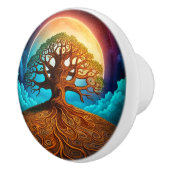 Bouton De Porte En Céramique Tree of Life (Droite)