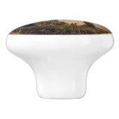 Bouton De Porte En Céramique Triplets Foxy (Côté)