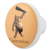 Bouton De Porte En Céramique Troll moche Thunder_Cove (Droite)