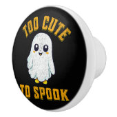 Bouton De Porte En Céramique Trop mignon pour effrayer (Droite)