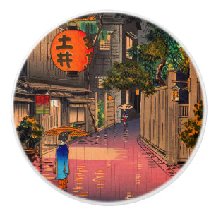 Bouton De Porte En Céramique Tsuchiya Koitsu - Soirée à Ushigome