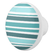 Bouton De Porte En Céramique Turquoise et turquoise (Droite)