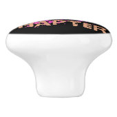 Bouton De Porte En Céramique Un seul chapitre (Côté)