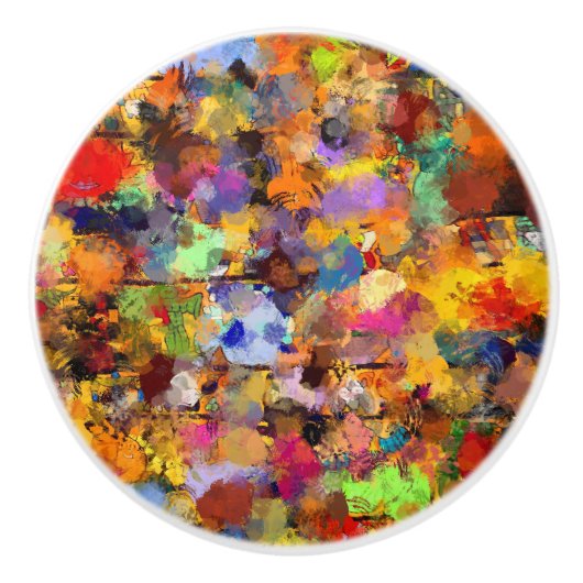 Bouton De Porte En Céramique Unique design Knob 91 (Devant)