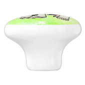 Bouton De Porte En Céramique Vache (Côté)