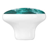 Bouton De Porte En Céramique Vagues (Côté)