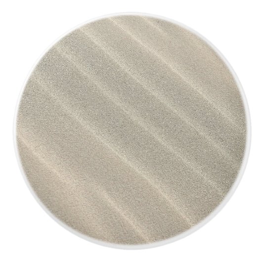 Bouton De Porte En Céramique Vagues de sable (Devant)