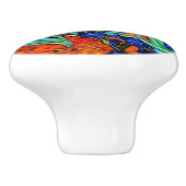 Bouton De Porte En Céramique Van Gogh - Irises (Côté)