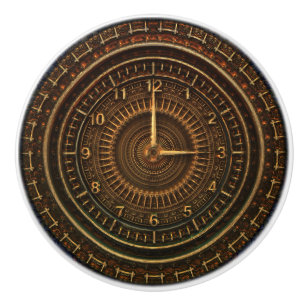 Bouton De Porte En Céramique Vaporisateur Vintage Vieux-Mode Cuivre