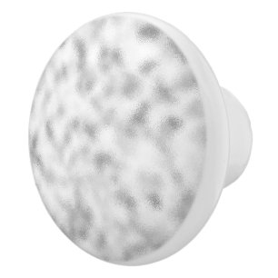 Bouton De Porte En Céramique Verre Foggy moderne